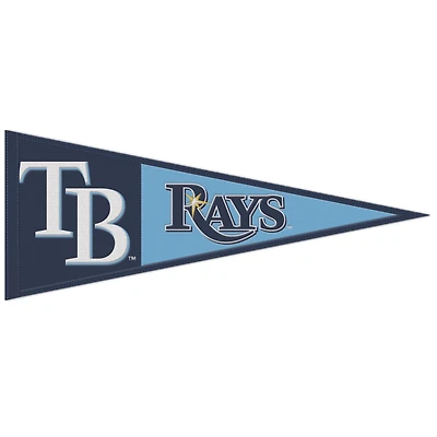 WinCraft Tampa Bay Rays 13" x 32" Wool Primary Logo Pennant