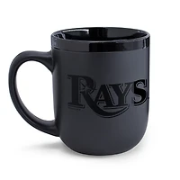 WinCraft Tampa Bay Rays 17oz. Black Tonal Ceramic Mug