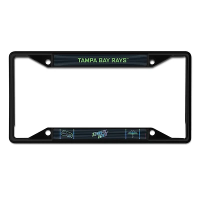 WinCraft Tampa Bay Rays 2024 City Connect Metal Laser Cut License Plate Frame