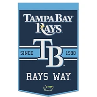WinCraft Tampa Bay Rays 24" x 38" Bannière avec logo principal