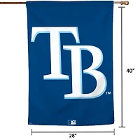 WinCraft Tampa Bay Rays 28" x 40" Single-Sided House Banner