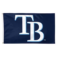 WinCraft Tampa Bay Rays 3' x 5' Drapeau simple face avec logo principal
