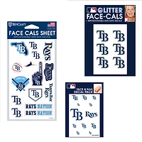Ensemble de tatouages ​​sans eau WinCraft Tampa Bay Rays 4" x 7"