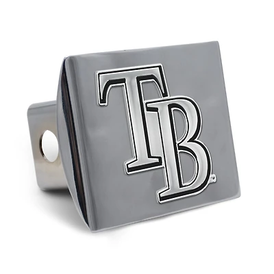 WinCraft Tampa Bay Rays Premium Metal Chrome Hitch Cover