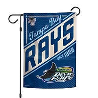 Drapeau de jardin WinCraft Tampa Bay Rays Team 12'' x 18''