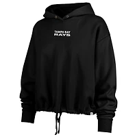 Sweat à capuche court City Connect Venice '47 noir pour femme des Rays de Tampa Bay