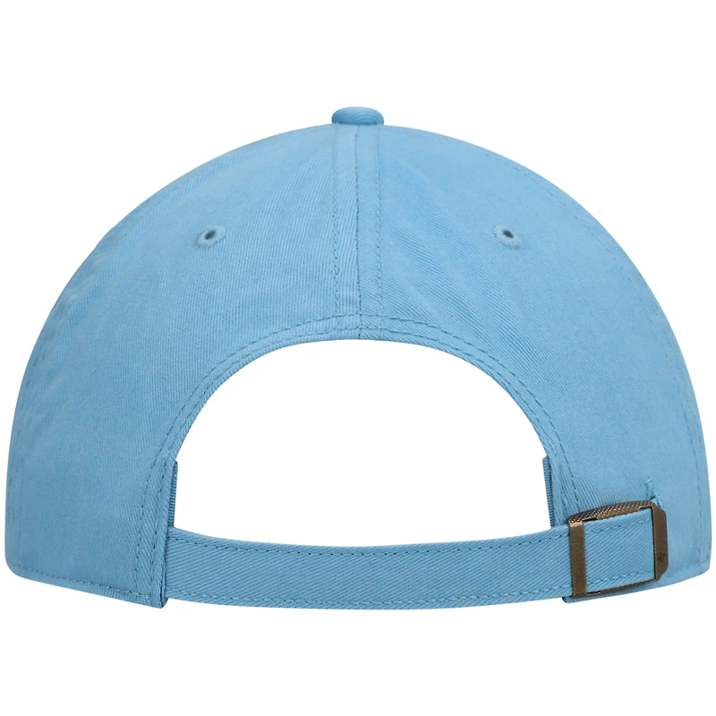Casquette ajustable pour femme « 47 Light Blue Tampa Bay Rays Team Miata Clean Up »
