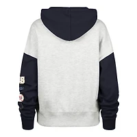 Sweat à capuche zippé pour femme '47 x Stoney Clover Lane, gris chiné/marine