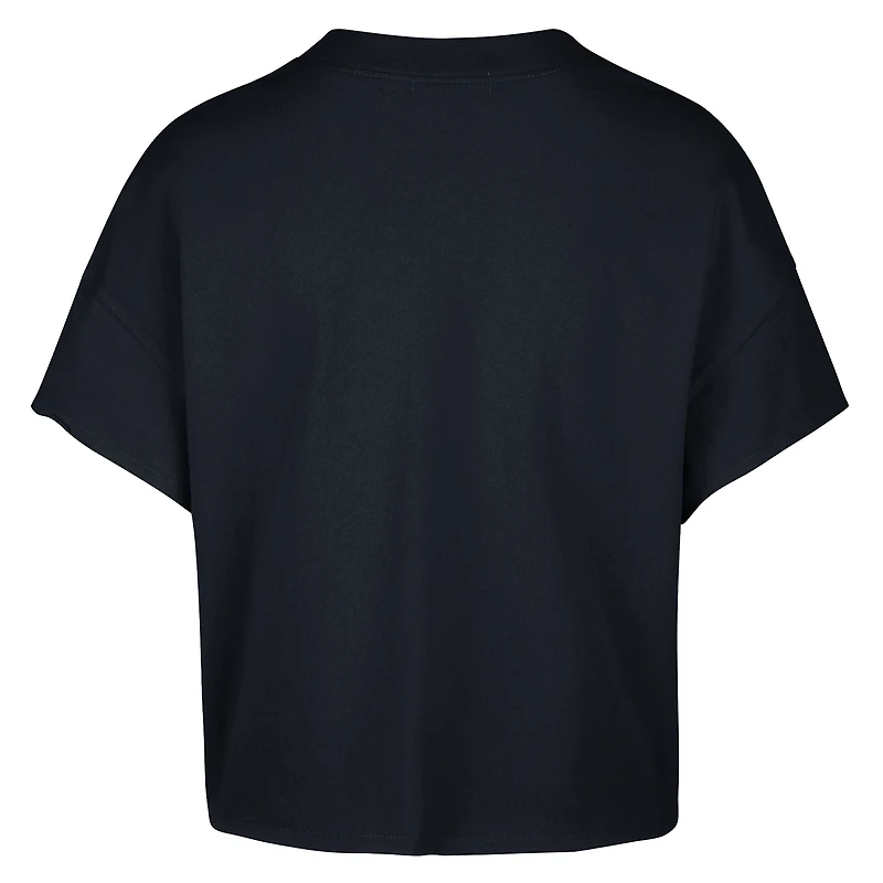 Women's '47 x Stoney Clover Lane Navy Tampa Bay Rays Oversized Notch Neck T-Shirt