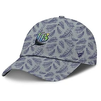 Casquette ajustable Cooperstown Collection pour femmes Fanatics grise des Rays de Tampa Bay