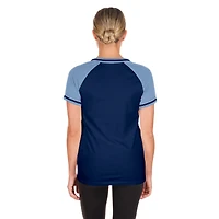 Women's New Era  Navy Tampa Bay Rays Gameday V-Neck T-Shirt