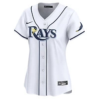 Maillot de joueur Nike Brandon Lowe pour femme, blanc, Tampa Bay Rays Home Limited Player