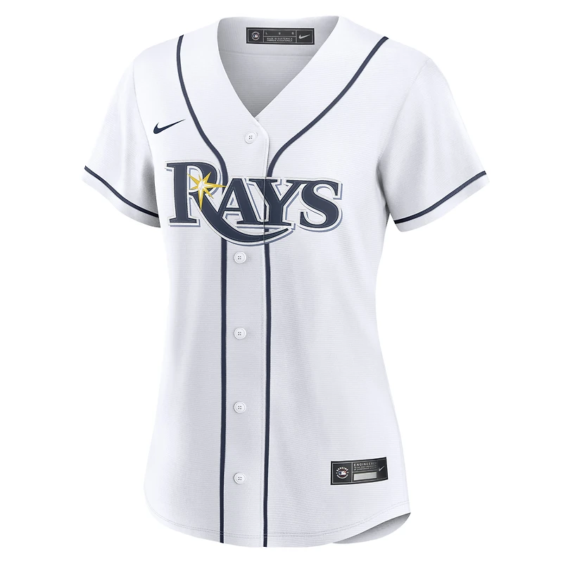 Women's Nike Carson Williams White Tampa Bay Rays Home Replica Player Jersey