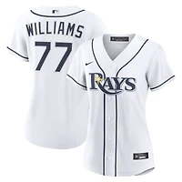 Women's Nike Carson Williams White Tampa Bay Rays Home Replica Player Jersey