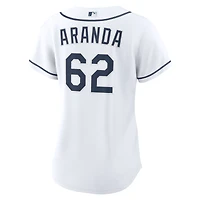 Maillot réplique Nike Jonathan Aranda blanc des Tampa Bay Rays pour femmes