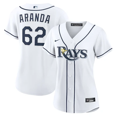 Maillot réplique Nike Jonathan Aranda blanc des Tampa Bay Rays pour femmes