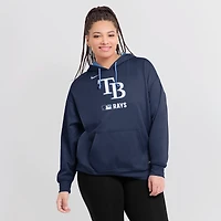 Women's Nike Navy Tampa Bay Rays Authentic Collection Therma Hoodie