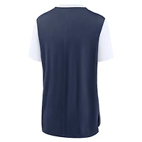 Women's Nike  Navy Tampa Bay Rays Local Touch Fashion T-Shirt