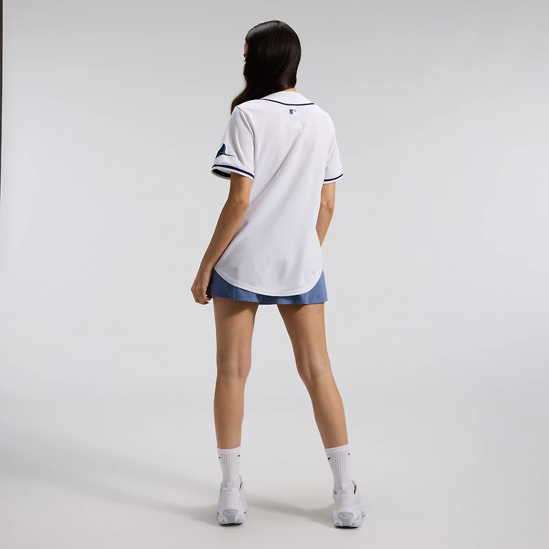 Maillot Nike Tampa Bay Rays Domicile Limited Blanc pour Femme