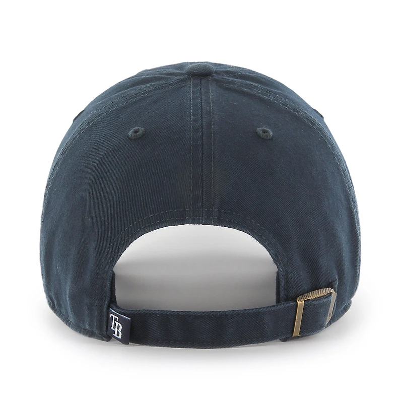 Youth '47 Navy Tampa Bay Rays Team Logo Clean Up Adjustable Hat