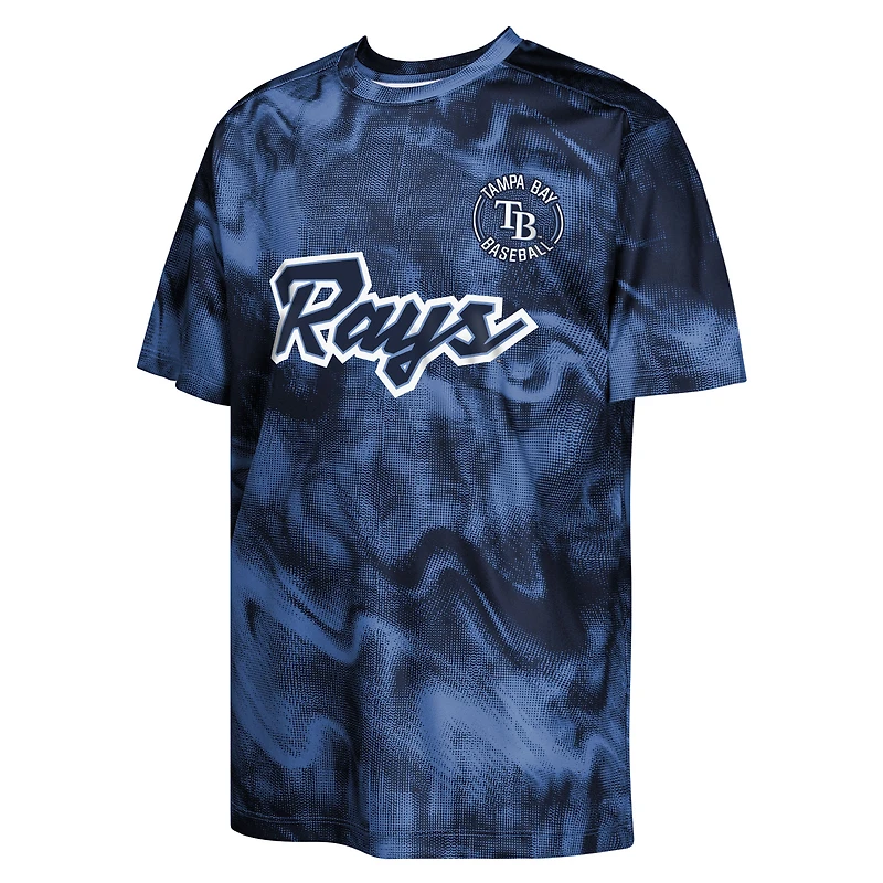 Youth Light Blue/Navy Tampa Bay Rays Pinch Hitter T-Shirt