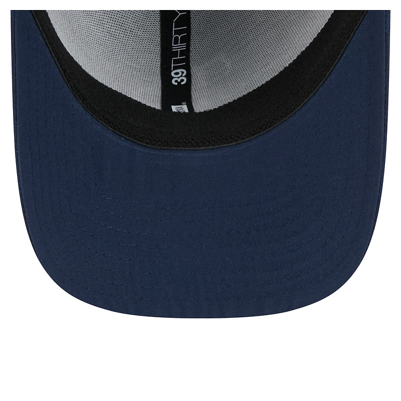 Casquette New Era 39THIRTY Flex bleu marine Tampa Bay Rays camouflage pour jeune