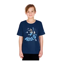 Youth New Era  Navy Tampa Bay Rays Looney Tunes T-Shirt