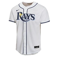 Maillot de match Nike Carson Williams blanc pour jeune joueur à domicile des Tampa Bay Rays