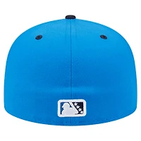 Casquette ajustée 59FIFTY bleu/bleu marine Tampa Tarpons Authentic Collection pour homme de New Era