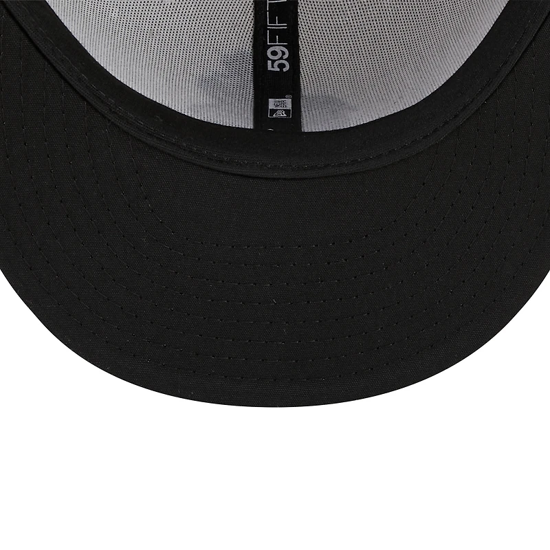 Casquette ajustée New Era Tampa Tarpons Marvel x Minor League 59FIFTY pour homme, blanc/bleu marine