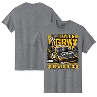 Men's Joe Gibbs Racing Team Collection  Heather Gray Taylor Operation 300 Car T-Shirt