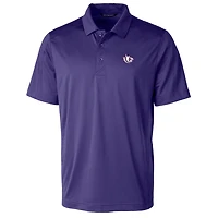 Cutter & Buck Purple TCU Horned Frogs Primary Team Logo Prospect Textured Stretch Polo