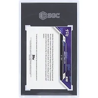Hailey Van Lith TCU Horned Frogs Autographed 2024-25 Bowman U Now Blue #83B #43/49 SGC Authenticated 9.5/10 Card