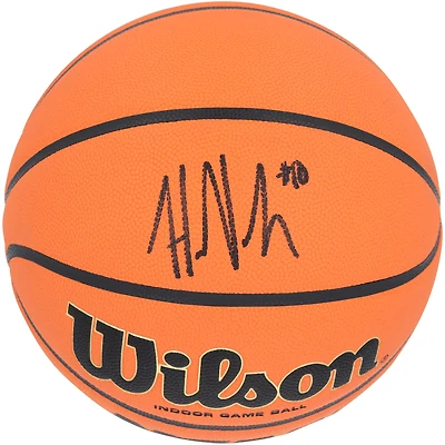 Hailey Van Lith TCU Horned Frogs Autographed NCAA Wilson Official Game Basketball