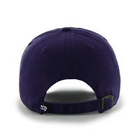 Men's '47  Purple TCU Horned Frogs Clean Up Adjustable Hat
