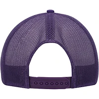 Men's '47 White/Purple TCU Horned Frogs Freshman Trucker Adjustable Hat