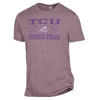 Men's Alternative Apparel Heathered Purple TCU Horned Frogs The Keeper T-Shirt