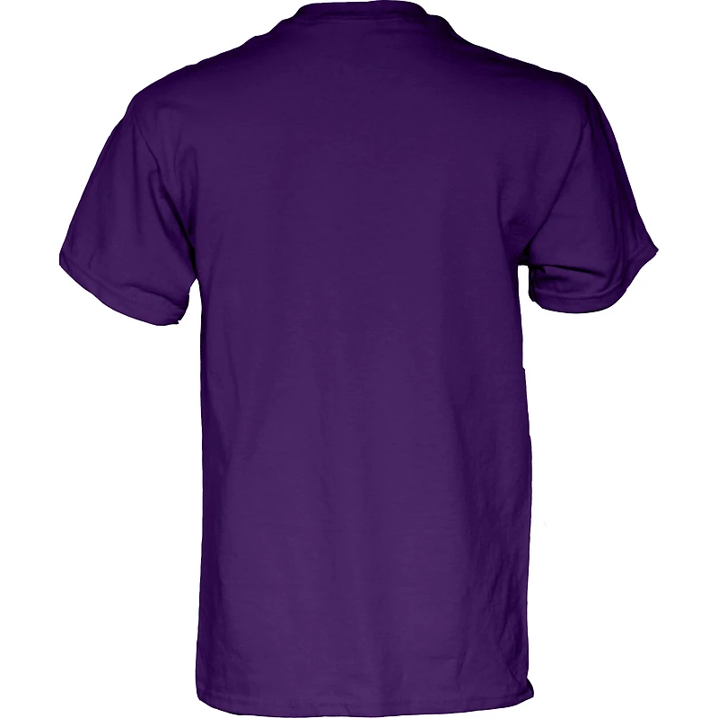 Men's Blue 84  Purple TCU Horned Frogs 2025 Big 12 Women's Basketball Conference Tournament Champions Locker Room T-Shirt