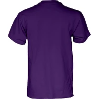 Men's Blue 84  Purple TCU Horned Frogs 2025 Big 12 Women's Basketball Conference Tournament Champions Locker Room T-Shirt