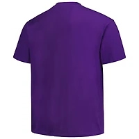 Men's Champion Purple TCU Horned Frogs Big & Tall Arch Over Logo T-Shirt