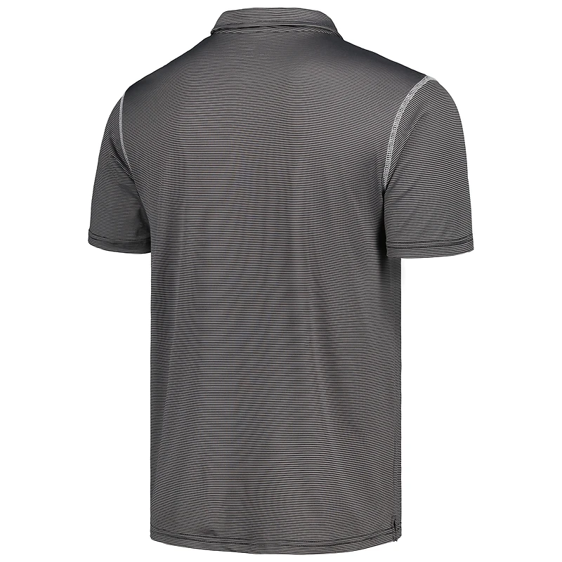 Men's Colosseum  Black TCU Horned Frogs Cameron Polo