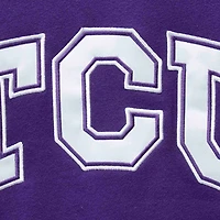Colosseum Purple TCU Horned Frogs Arch & Logo Crew Neck Sweat-shirt pour homme