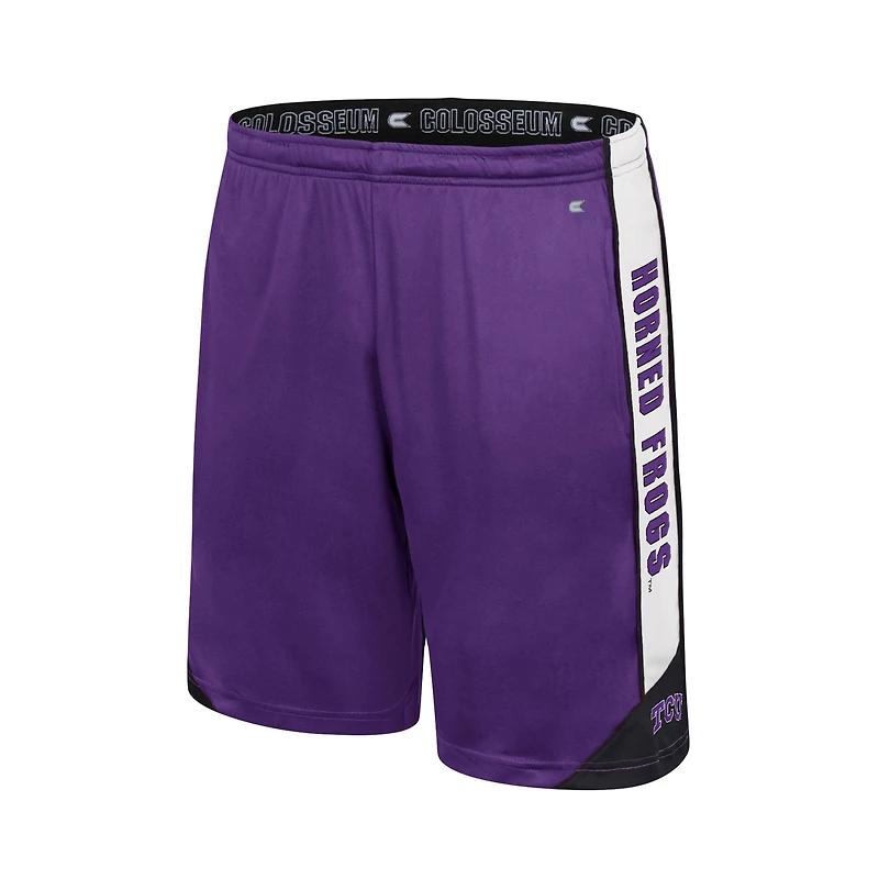 Short Colosseum Purple TCU Horned Frogs Haller pour homme