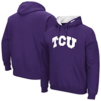 Sweat à capuche violet Colosseum pour homme TCU Horned Frogs Isle