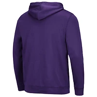 Men's Colosseum Purple TCU Horned Frogs Resistance Pullover Hoodie