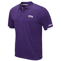 Polo Santry violet Colosseum pour homme des Horned Frogs de TCU