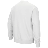 Sweat-shirt en sergé blanc Colosseum pour homme, motif Arch & Logo des Horned Frogs de TCU