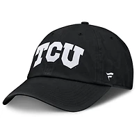 Men's Fanatics Black TCU Horned Frogs Myth Adjustable Hat
