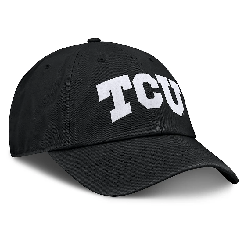Men's Fanatics Black TCU Horned Frogs Myth Adjustable Hat
