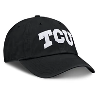 Casquette ajustable noire TCU Horned Frogs Myth pour homme